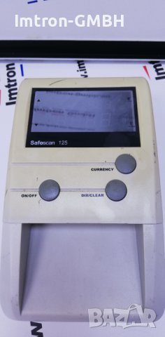 Safescan 125 Автоматичен детектор за фалшификати, снимка 1 - Друга електроника - 37020248