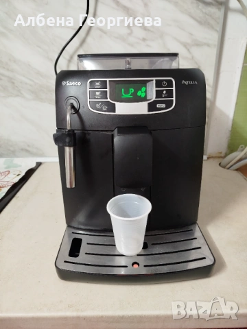 Кафе машина Saeco Intelia , снимка 2 - Кафемашини - 53398513