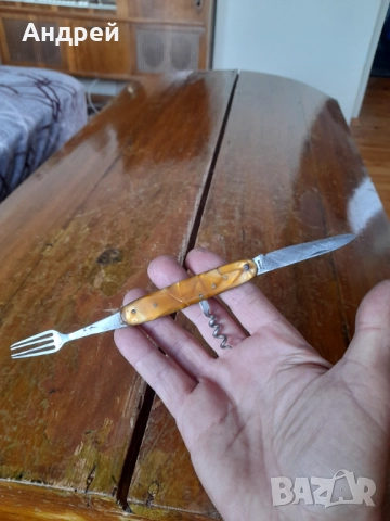 Стар джобен нож,ножче,ножка #131, снимка 3 - Други ценни предмети - 51810824