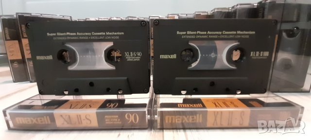 Лот от 18 бр хромни касети Maxell XLII S90 / S100 / S60