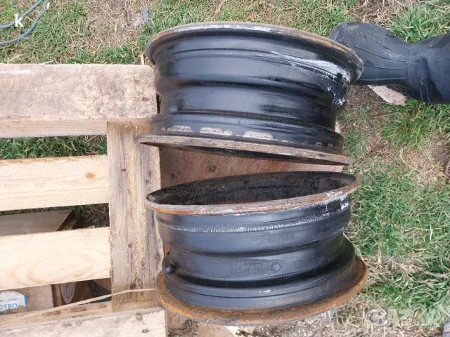 здравейте продавам 2 бр железни джанти 14 цола от пежо 206, снимка 4 - Гуми и джанти - 48950444