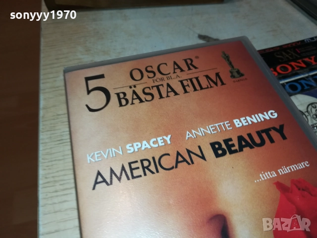 AMERICAN BEAUTY-ORIGINAL VHS VIDEO TAPE 2408251307, снимка 8 - Други жанрове - 51472116