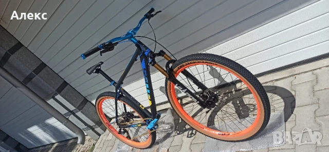 Нов Велосипед 29 цола Cross GRX9 1x9 ВЪЗДУШНА ВИЛКА 100мм с регулиране, снимка 4 - Велосипеди - 51124651