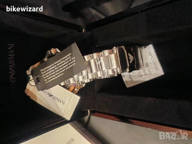 Emporio Armani - Sea Explorer 200m Automatic мъжки автоматичен часовник НОВ, снимка 9 - Мъжки - 53469389