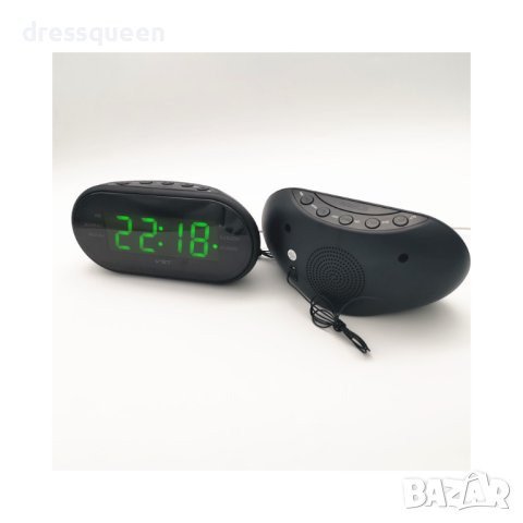 902 Дигитален часовник с радио и будилник, снимка 14 - Други - 44015365