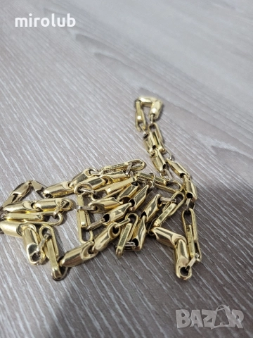 Мъжки златен синджир 14к. 21гр, снимка 2 - Колиета, медальони, синджири - 52470549