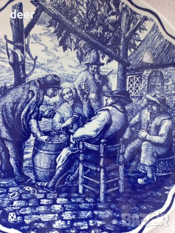 Оригинална порцеланова чиния -картина, снимка 5 - Картини - 43279880