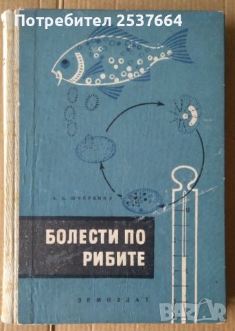Болести по рибите  А.К.Шчербина, снимка 1 - Специализирана литература - 36906873