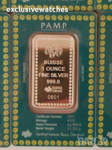 1 oz 999 чисто сребро PAMP Suisse Diwali Festival of Lights, снимка 2 - Нумизматика и бонистика - 52501627