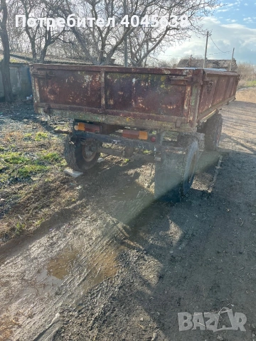 Четиритонно самосвално ремарке, снимка 4 - Селскостопанска техника - 53086060