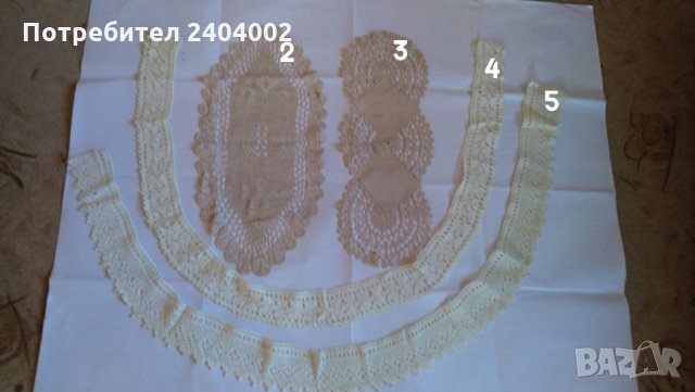 Мильо-ръчно плетиво и покривка за маса тип каре, снимка 1 - Декорация за дома - 32938793