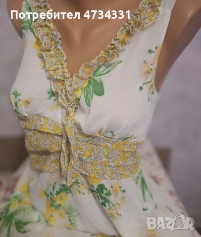 Копринена Рокля, снимка 5 - Рокли - 53523954