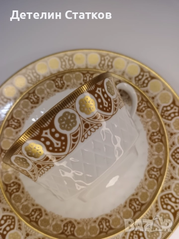 Винтидж порцеланов троен сет, снимка 6 - Колекции - 52978440