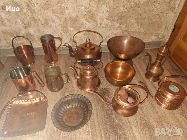 Медни съдове, снимка 12 - Чаши - 44405436