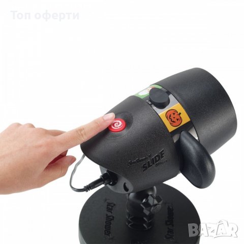 Коледен Лазерен прожектор с 12 празнични приставки за украса на фасада, снимка 2 - Прожектори - 40204248