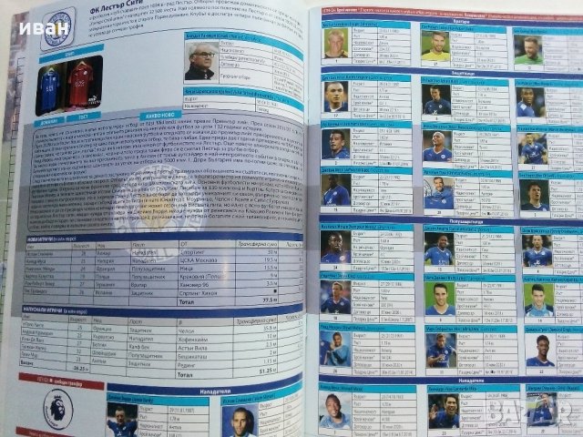 Списание "Футбол - Английска висша лига"  2016 г. - брой 5, снимка 6 - Списания и комикси - 33466201