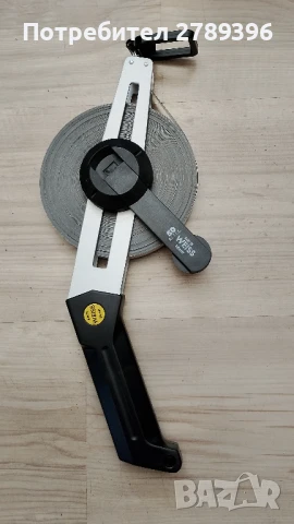 Немска професионална стоманена ролетка 50 м., снимка 7 - Други инструменти - 51325358