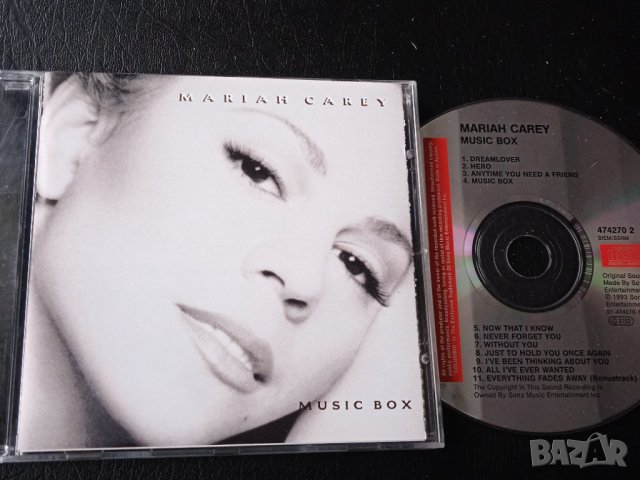 Mariah Carey – Music Box - оригинален диск Марая Кери, снимка 1 - CD дискове - 43118473