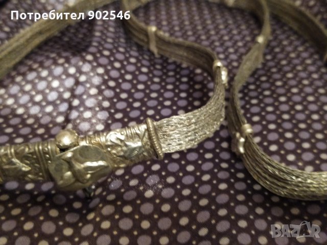Възрожденски сребърен женски накит. Носия, снимка 7 - Антикварни и старинни предмети - 32961876