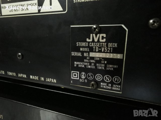 jvc td-v521, снимка 4 - Декове - 43120642