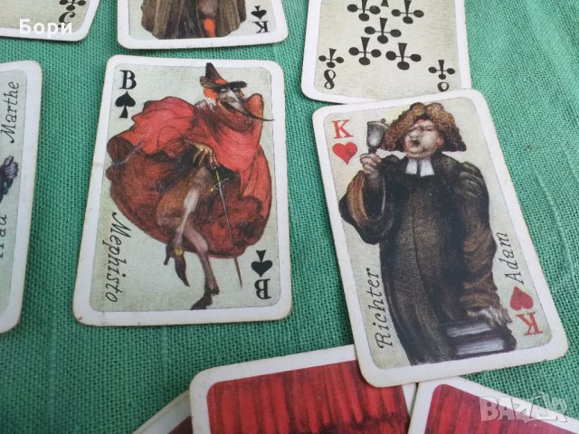 Немски колекционерски карти, снимка 3 - Карти за игра - 33421543