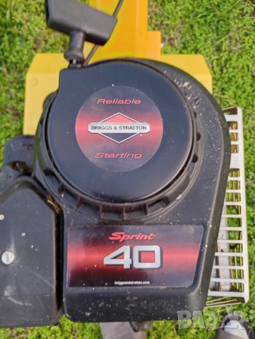 AL+KO MH-370-4 мото фреза с мотор Briggs & Stratton  , снимка 6 - Градинска техника - 52503926