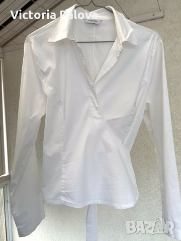 Ексклузивна блуза OTTO KERN, снимка 5 - Ризи - 33200875