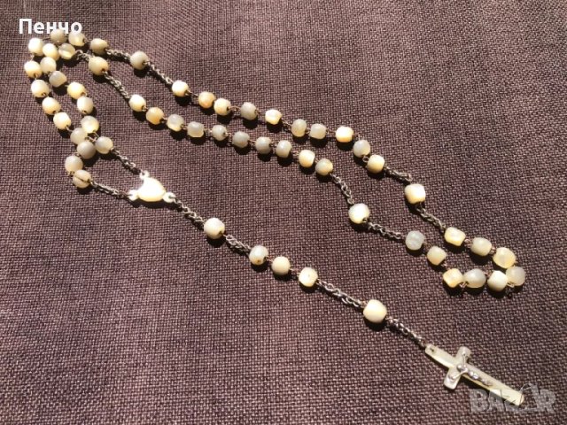 стара седефена молитвена броеница, снимка 2 - Антикварни и старинни предмети - 50297317