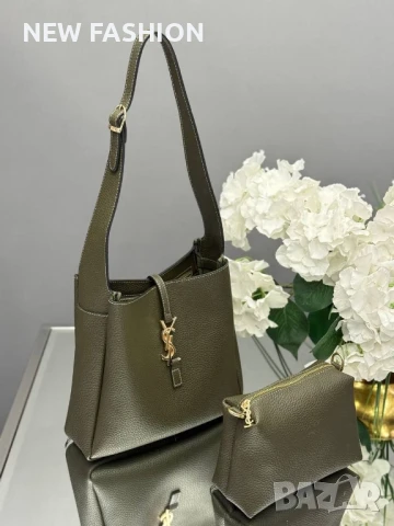 Дамски Кожени Чанти ✨ Yves Saint Laurent , снимка 9 - Чанти - 51371013