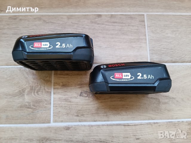 Батерия Bosch PBA 18V 2.5 Ah W-B, снимка 1 - Винтоверти - 43339511