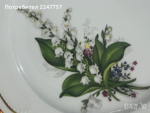 Троен сет порцелан Момина Сълза , снимка 9 - Антикварни и старинни предмети - 53056789