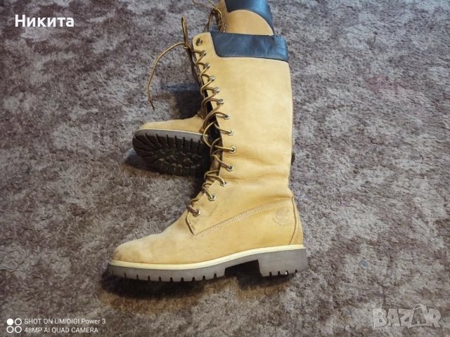 Timberland-ботуши до коляното 37-38 номер, снимка 1