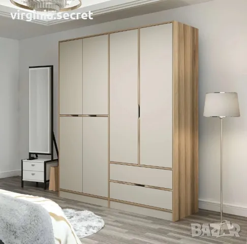 Гардвроби 4 врати, снимка 9 - Гардероби - 49860926