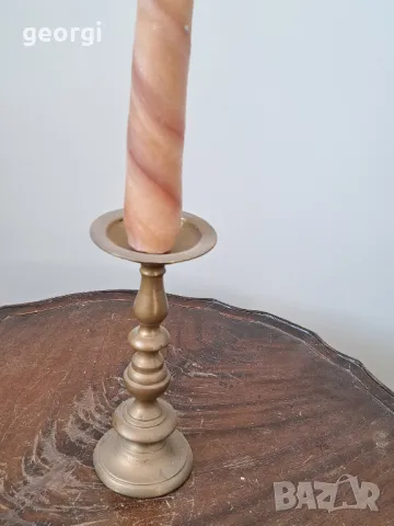 Масивен бронзов свещник 19/3