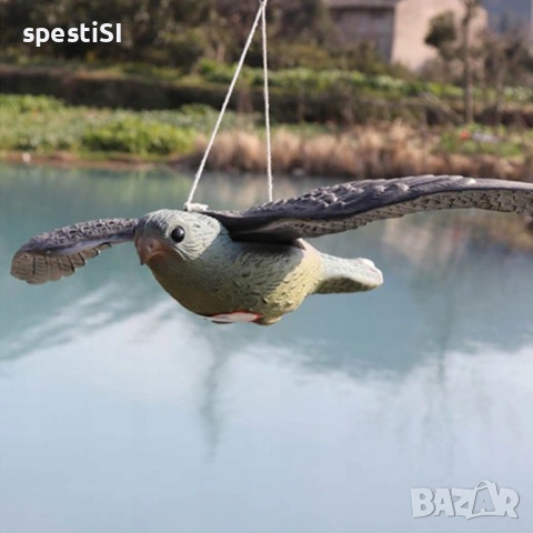 Плашило за птици Сокол в полет – Висящ макет за защита от вредители - КОД 4906, снимка 10 - Други - 53480624