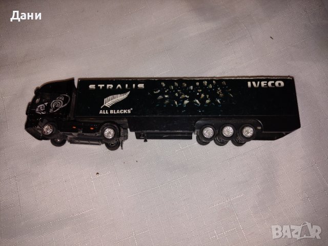 Камион - FIAT IVECO STRALIS "All Blacks" - 1/43 Eligor -- 1992 г