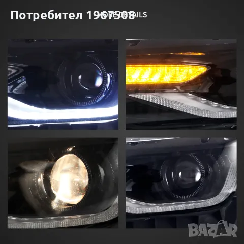 Комплект фарове с динамични мигачи за Chevrolet Camaro 2014 - 2015, снимка 5 - Части - 47598195