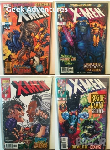 Комикси X-MEN над 50 броя Английски Издания Marvel Comics, снимка 9 - Списания и комикси - 51923463