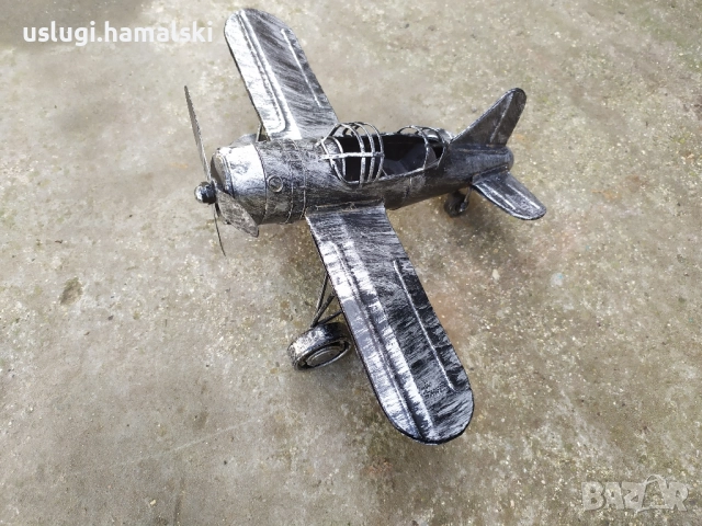 Метален макет/играчка самолет