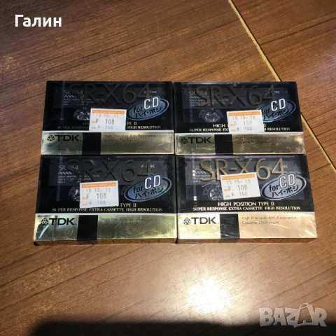 TDK SR-X, 1989г, type II - цена за 2 бр