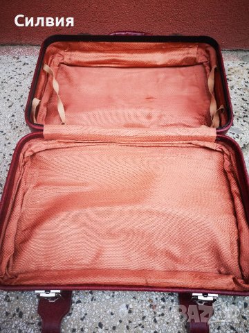 Куфар за багаж естествена кожа, снимка 4 - Други стоки за дома - 37650310