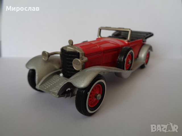 1:43 MATCHBOX MERCEDES BENZ 1928 КОЛИЧКА РЕТРО МОДЕЛ, снимка 2 - Колекции - 44908442