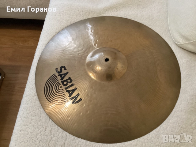 PAISTE и Sabian ride 20”, снимка 2 - Ударни инструменти - 52717741