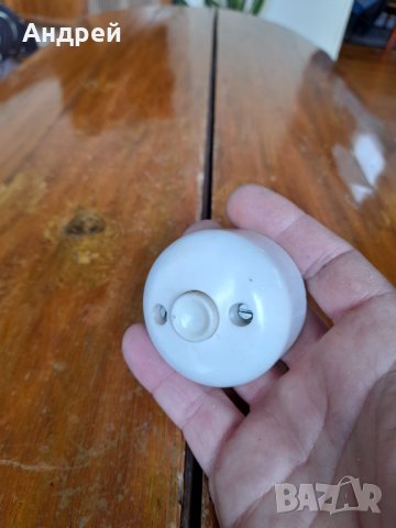 Стар бутон за звънец #9, снимка 2 - Антикварни и старинни предмети - 36678225