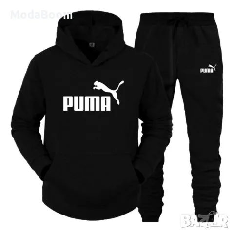 Puma черен мъжки екип 
