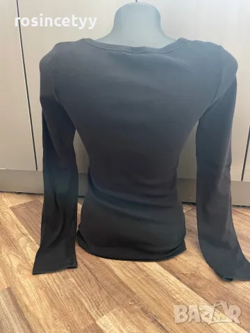 Тънка черна , снимка 4 - Блузи с дълъг ръкав и пуловери - 37417136
