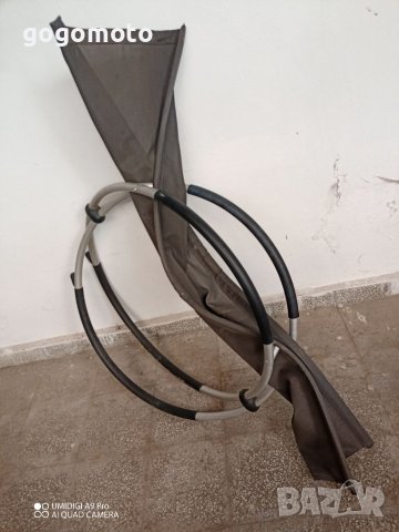 шезлонг Люлеещ се стол, олекотен шезлонг люлка за плаж и градина,лов и риболов , снимка 5 - Къмпинг мебели - 37623143