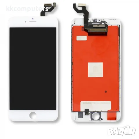 LCD Дисплей за iPhone 6S Plus 5.5' + Тъч скрийн / Бял / Баркод : 452504