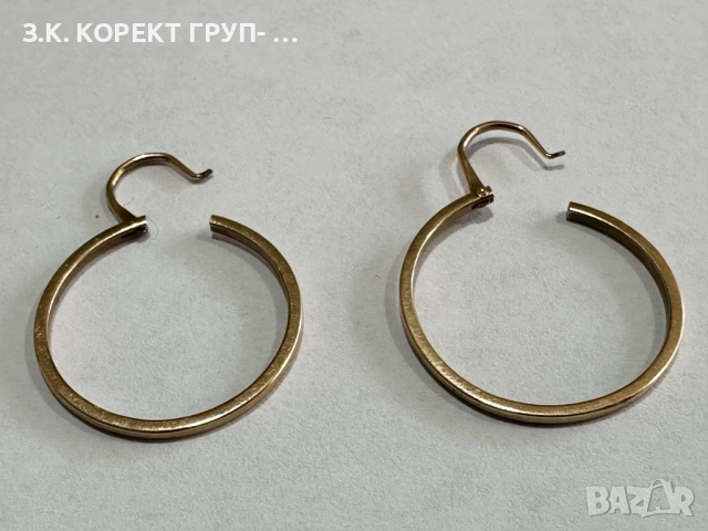 Златни обеци 14к, 2,83гр, снимка 4 - Обеци - 51818783