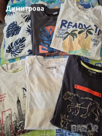 Намалени! 11 броя тениски за момче - 12-13 години, снимка 4 - Детски тениски и потници - 50150963